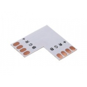 Obrázek pro Rohová spojka pre RGB LED pásiky 10mm P+P