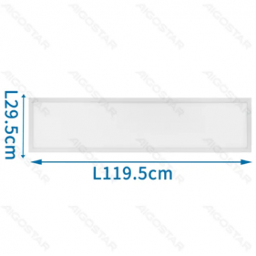 Obrázek pro Led Panel hranatý biely 40W/4600lm 1195x295mm, UGR<19, Studená biela