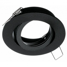 Obrázek pro Stropné bodové podhľadové svietidlo MILANO nastaviteľné (čierna)