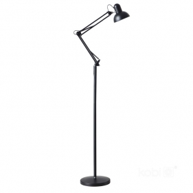 Obrázek pro Lampa stojaca AURIQ 1xE27/230V/Čierna