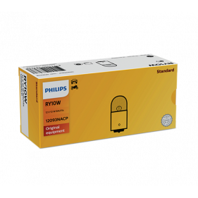 Obrázek pro PHILIPS Halogénová Autožiarovka BAU15s , 12V , 10W , RY10W, oranžová