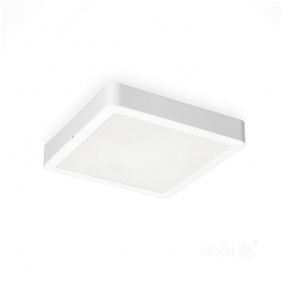 Obrázek pro Led Panel štvorcový biely prisadený 18W/1800lm 225mm Neutrálna biela s PZH