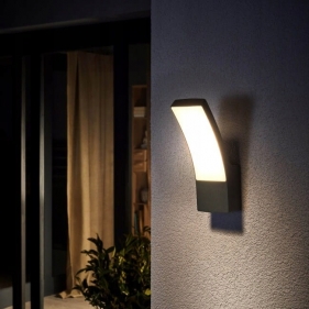 Obrázek pro LUMIO Nástenné vonkajšie svietidlo 12W/230V/Čierna