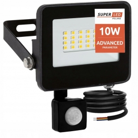 Obrázek pro LED reflektor 10W/1100lm , so senzorom , Studená biela