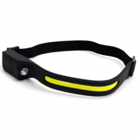Obrázek pro Led čelová lampa - univerzálna čelovka nabíjateľná, 4-módová, so senzorom pohybu