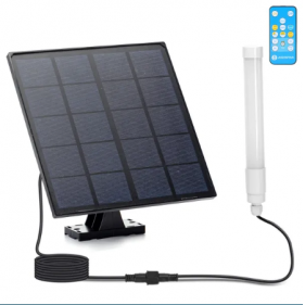 Solárne LED Svietidlo Tube 50W/500lm IP65 CCT s diaľkovým ovládaním Obrázek pro Solárne LED Svietidlo Tube 50W/500lm IP65 CCT s diaľkovým ovládaním