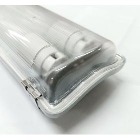 Obrázek pro Prisadené svietidlo ELA-120 Double IP65 a 2ks LED trubica T8 18W/1800lm 120cm jednostranná neutrálna