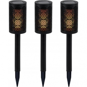 Obrázek pro Solárna LED lampa FLAMI AZURO záhradná lampa živý plameň