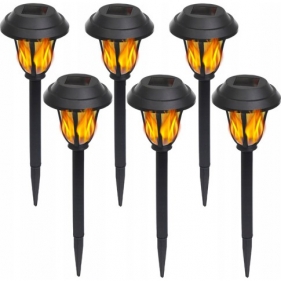 Obrázek pro Solárna LED lampa FLAMI LATRU IV záhradná lampa živý plameň