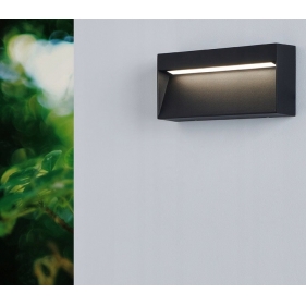 Obrázek pro MODERNA II Nástenné vonkajšie svietidlo 12W/230V/Čierna