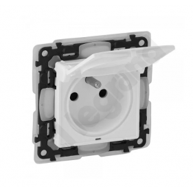 Obrázek pro LEGRAND Valena Life Jednozásuvka so záslepkou IP44 biela