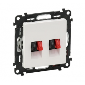 Obrázek pro LEGRAND Valena Life Dvojitá Reproduktorová Zásuvka biela