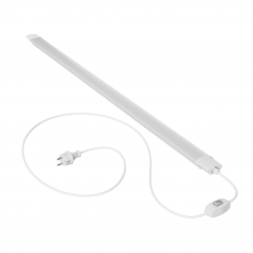 Obrázek pro Vodeodolné LED svietidlo LIMEA PLUG 36W/5000lm , IP65, 120cm, Neutrálna biela s vypínačom a PZH