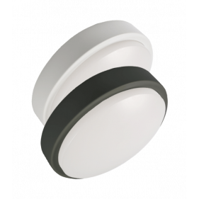 Obrázek pro Vodeodolný Led Ceiling kruhový biely/čierny 14W/1500lm 190mm , IP54 , Neutrálna biela
