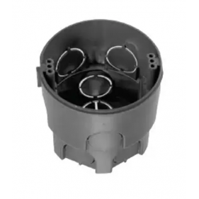 Obrázek pro Elektro-inštalačná krabica pod omietku hlboká , 60mm, čierna