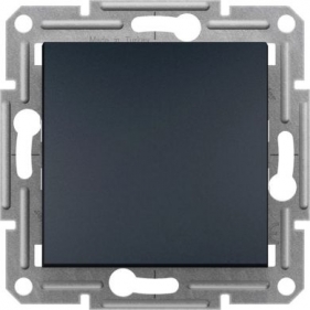 Obrázek pro SCHNEIDER Electric Jednopáčkový vypínač č.1 bez rámčeka Asfora antracit