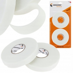 Obrázek pro Obojstranná montážna páska , 18mmx3m biela, 2ks