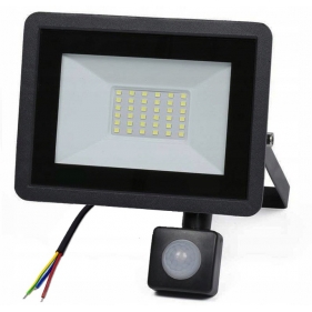 Obrázek pro LED reflektor 50W/5500lm , so senzorom , Studená biela