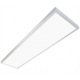 Led Panel hranatý biely prisadený 50W/5250lm 1200x300mm Neutrálna biela Obrázek pro Led Panel hranatý biely prisadený 50W/5250lm 1200x300mm Neutrálna biela