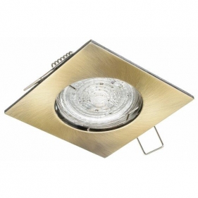 Stropné bodové podhľadové svietidlo KAPPA pevné (Antická mosadz) Obrázek pro Stropné bodové podhľadové svietidlo KAPPA pevné (Antická mosadz)