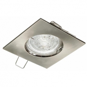 Stropné bodové podhľadové svietidlo KAPPA pevné (Satén nikel) Obrázek pro Stropné bodové podhľadové svietidlo KAPPA pevné (Satén nikel)