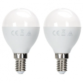 Obrázek pro Sada 2ks LED žiarovka E14 12W/1170lm , Studená biela