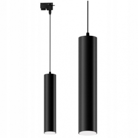 LED závesné svietidlo 1-fázové pre koľajnicové systémy čierne LINEA, 1xGU10 Obrázek pro LED závesné svietidlo 1-fázové pre koľajnicové systémy čierne LINEA, 1xGU10