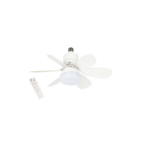 LED svietidlo/žiarovka E27 12W/1200lm s ventilátorom, CCT , s diaľkovým ovládaním Obrázek pro LED svietidlo/žiarovka E27 12W/1200lm s ventilátorom, CCT , s diaľkovým ovládaním
