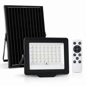 LED Reflektor 15W/800lm IP65 Studená biela so solárnym panelom a diaľkovým ovládaním Obrázek pro LED Reflektor 15W/800lm IP65 Studená biela so solárnym panelom a diaľkovým ovládaním