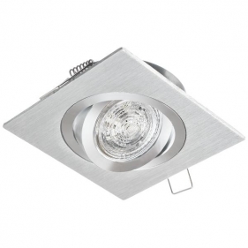 Obrázek pro Stropné bodové podhľadové svietidlo nastaviteľné JOTA K/1 (brúsené striebro)