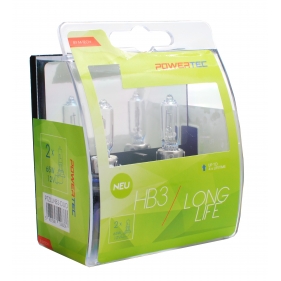 Obrázek pro Autožiarovky Long life HB3 12V 65W  DUO 2ks v balení Powertec