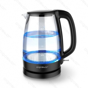 Obrázek pro Rýchlovarná sklenená kanvica - 1,7L , čierna - 2200W