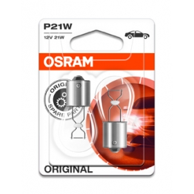 Obrázek pro OSRAM Halogénová Autožiarovka ORIGINAL O7511-02B - Ba15s , 24V , 21W , P21W  , 2ks v balení