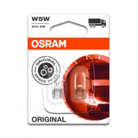 Obrázek pro OSRAM Halogénová Autožiarovka ORIGINAL O2845-02B  - W5W , 24V , 5W , T10 , 2ks v balení