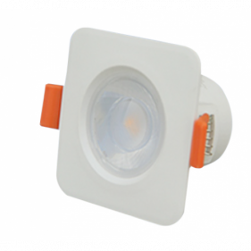 Obrázek pro Led Panel štvorcový biely pevný 8W/640lm , 74mm , 100° , IP40 , Neutrálna biela