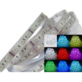 Obrázek pro Profi RGB LED pás prachuvzdorný IP20 14,4w/m , 60led/m , 960Lm/m , 12V DC - RGB - 1m