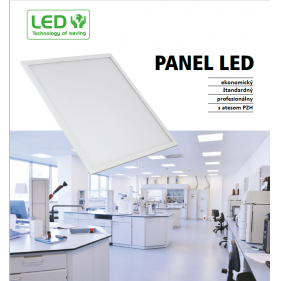 Obrázek pro Led Panel štvorcový biely HIGH EFFICIENCY 40W/5200lm , 595mm , IP30 , Neutrálna biela