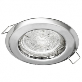 Obrázek pro Stropné bodové podhľadové svietidlo ALFA pevné (chróm)