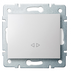 Obrázek pro Kanlux Jednopáčkový krížový vypínač č.7 Mowion LOGI 02-1070-102 biely