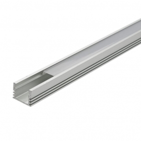 Obrázek pro Led profil hliníkový vysoký Minilux MAXI anodizovaný bez krytky - 1m