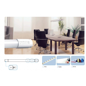 Obrázek pro LED trubica T8 25W/1900lm 150cm jednostranná sklenená teplá