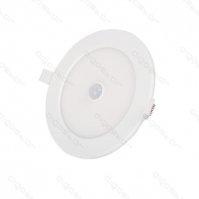 Obrázek pro Led Panel kruhový biely 12W/750lm 170mm Teplá biela s PIR senzorom