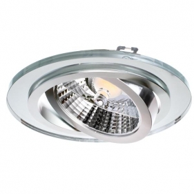 Obrázek pro Sklenené bodové podhľadové svietidlo nastaviteľné GLASSO-O-S-111 AR111 , ES111 , QR111 (číra)