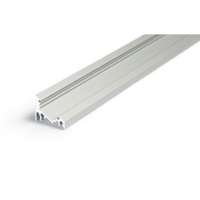 Obrázek pro Led profil rohový hliníkový Corner10 anodizovaný bez krytky - 1m