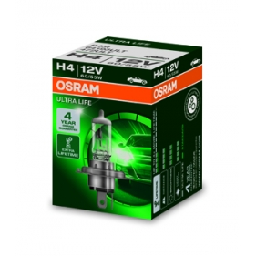 Obrázek pro OSRAM Halogénová Autožiarovka H4 ULTRA LIFE OULT4 , 12V , 60/55W , Záruka 4 ROKY!