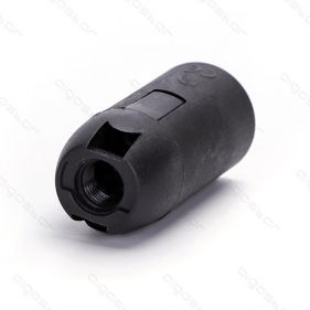 Obrázek pro Objímka na kábel pre žiarovku E14 čierna