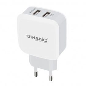 Obrázek pro EU vysokorýchlostná nabíjačka 2,4A , 2x USB Port , s káblom Micro USB