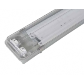 Obrázek pro Prisadené svietidlo HEDA pre jednostranné trubice 2xT8 120cm IP65 Double s reflektorom