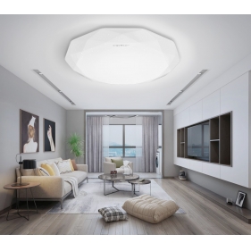 Obrázek pro Led Ceiling kruhový biely DIAMOND 20W/1400lm , 343.4mm , Teplá biela