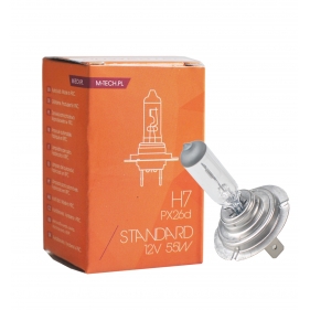 Obrázek pro Autožiarovka H7 Powertec STANDARD 12V 55W